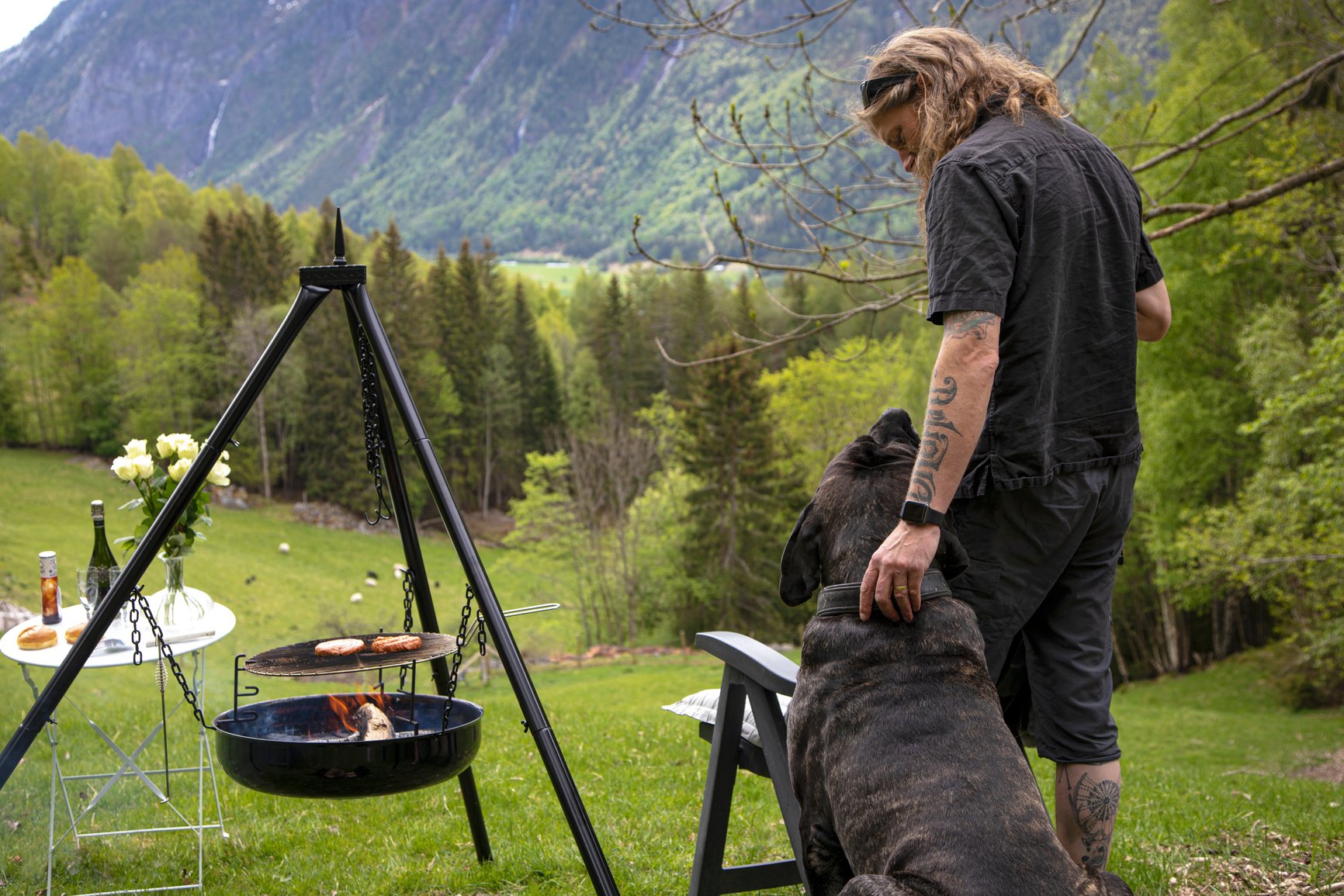 Glamping BBQ